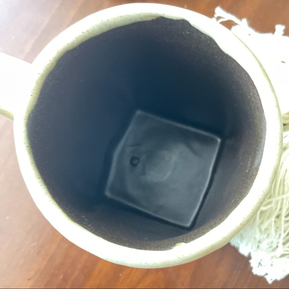 Mara Stoneware 12 oz. Collectable Kokopelli Design Mug Cactus Square Cup Cream - Picture 6 of 6